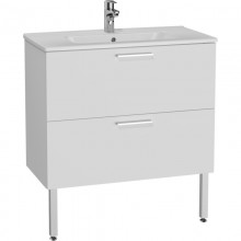 Тумба с раковиной белый глянец 79,5 см VitrA Mia 66109