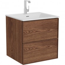 Тумба с раковиной ореховое дерево 59,5 см VitrA Metropole Edge 67154