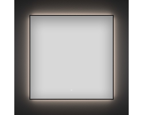 Зеркало 65x65 см черный матовый Wellsee 7 Rays’ Spectrum 172200360