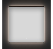 Зеркало 75x75 см черный матовый Wellsee 7 Rays’ Spectrum 172200380