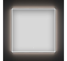 Зеркало 75x75 см черный матовый Wellsee 7 Rays’ Spectrum 172200440