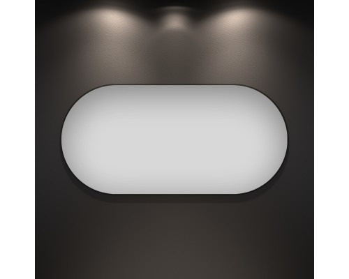 Зеркало 80x40 см черный матовый Wellsee 7 Rays’ Spectrum 172201430