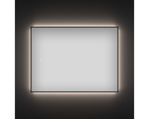 Зеркало 75x50 см черный матовый Wellsee 7 Rays’ Spectrum 172200890