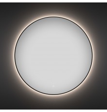 Зеркало 100x100 см черный матовый Wellsee 7 Rays’ Spectrum 172200180