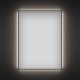 Зеркало 70x85 см черный матовый Wellsee 7 Rays’ Spectrum 172200980