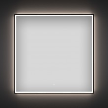 Зеркало 80x80 см черный матовый Wellsee 7 Rays’ Spectrum 172200450