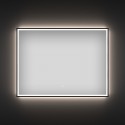 Зеркало 100x80 см черный матовый Wellsee 7 Rays’ Spectrum 172201390