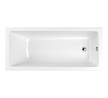 Акриловая ванна 129,5x70 см Whitecross Wave Slim 0111.130070.100