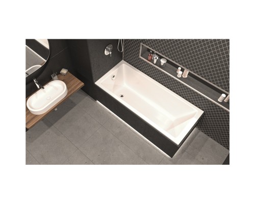 Акриловая ванна 159,5x70 см Whitecross Wave Slim 0111.160070.100 Elit-san.ru