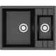 Кухонная мойка Zett Lab Модель 190 черный матовый T190Q004