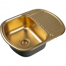 Кухонная мойка Zorg Inox PVD SZR-6249 BRONZE