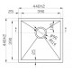 Кухонная мойка Zorg Inox X-4444