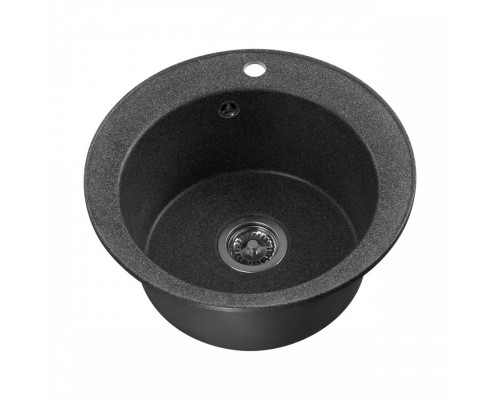 Мойка кухонная ШЕЛЛИ 50, круглая, графит