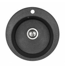 Мойка кухонная ШЕЛЛИ 50, круглая, графит