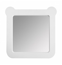 Зеркало КАСПЕР МИШКА, квадратное, белый матовый