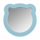 Зеркало КАСПЕР МИШКА, фигурное, голубой матовый