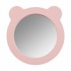 Зеркало КАСПЕР МИШКА , круглое, розовый матовый