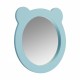 Зеркало КАСПЕР МИШКА , круглое, голубой матовый