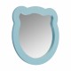 Зеркало КАСПЕР МИШКА, фигурное, голубой матовый