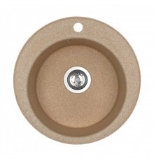 Мойка кухонная ШЕЛЛИ 50, круглая, песочный