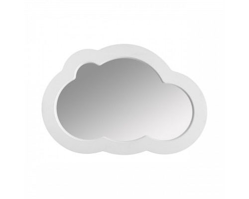 Зеркало КАСПЕР ОБЛАКО, навесное, белый матовый