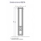 Шкаф-колонна правый дуб верди Акватон Идель 1A198003IDM9R