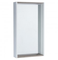 Зеркало 45,9x81,9 см белый глянец/джарра Акватон Бэлла 1A221702BBAZ0