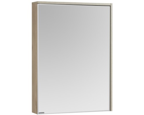 Зеркальный шкаф 60x83,3 см сосна арлингтон R Акватон Стоун 1A231502SX850