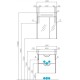 Зеркальный шкаф 60x78 см дуб макиато Акватон Сильва 1A216202SIW50