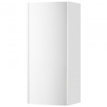 Шкаф одностворчатый подвесной 34x75 см белый глянец Акватон Астера 1A195503AS01R