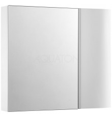 Зеркальный шкаф 80x71,1 см белый глянец Акватон Ондина 1A183502OD010
