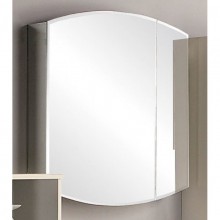 Зеркальный шкаф 80x80 см белый Акватон Севилья 1A125502SE010