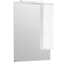 Зеркальный шкаф 75x110,7 см белый R Акватон Майами 1A047502MM01R