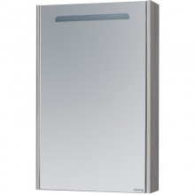 Зеркальный шкаф 50x78 см дуб фьорд Акватон Сильва 1A215502SIW6L