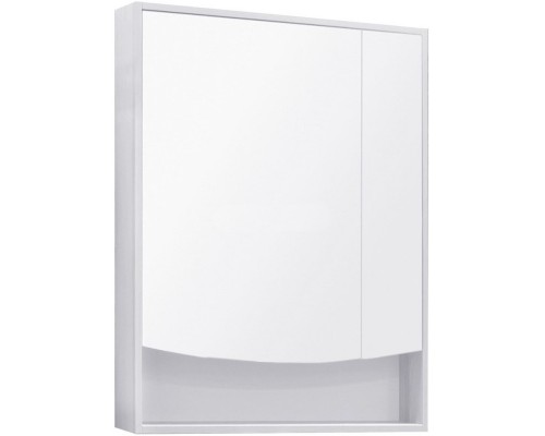 Зеркальный шкаф 65x85 см белый глянец Акватон Инфинити 1A197002IF010