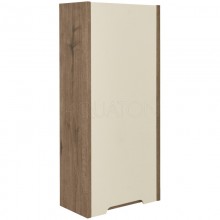 Шкаф подвесной бежевый/дуб веллингтон R Акватон Оливия 1A254703OLVGR