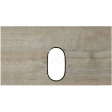 Столешница 75 см дуб эндгрейн Акватон Лофт Фабрик 1A243003LTDU0