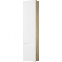 Модуль для зеркала 23x101 см дуб эндгрейн/белый матовый L Акватон Мишель 1A244303MIX40