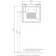 Зеркало 80x70 см Акватон Соул 1A252702SU010