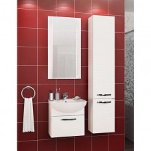 Комплект мебели белый 50,5 см Акватон Ария 1A140301AA010 + 1WH207781 + 1A140102AA010