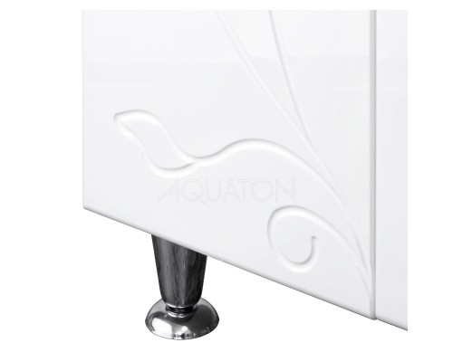 Комплект мебели белый глянец 60,5 см Акватон Лиана 1A163101LL010 + 1WH109652 + 1A162702LL01R
