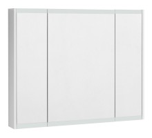 Зеркальный шкаф 100x81 см белый глянец Акватон Нортон 1A249302NT010