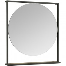 Зеркало 80x90 см дуб кантри/черный Акватон Лофт Фабрик 1A242602LTDY0
