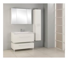 Комплект мебели белый глянец 100 см Акватон Мадрид 1A126901MA010 + 1A70473KPR010 + 1A111602MA010