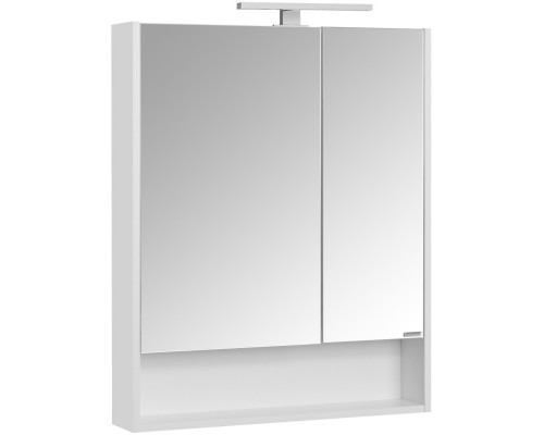 Зеркальный шкаф 70x85 см белый матовый Акватон Сканди 1A252202SD010