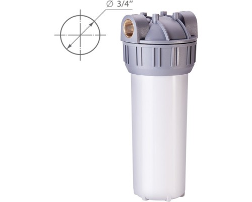 Магистральный фильтр для холодной воды Барьер ВМ 3/4" H102P00 (4601032021023)