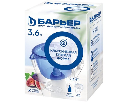 Фильтр-кувшин Барьер Лайт белый B060P51 (4601032000011)