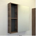 COMFORTY. Зеркало-шкаф "Порто-75" дуб темно-коричневый COMFORTY. Зеркало-шкаф "Порто-75" дуб темно-коричневый