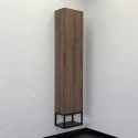 COMFORTY. Шкаф-колонна "Порто-35" дуб темно-коричневый COMFORTY. Шкаф-колонна "Порто-35" дуб темно-коричневый