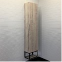 COMFORTY. Шкаф-колонна "Порто-35" дуб дымчатый COMFORTY. Шкаф-колонна "Порто-35" дуб дымчатый